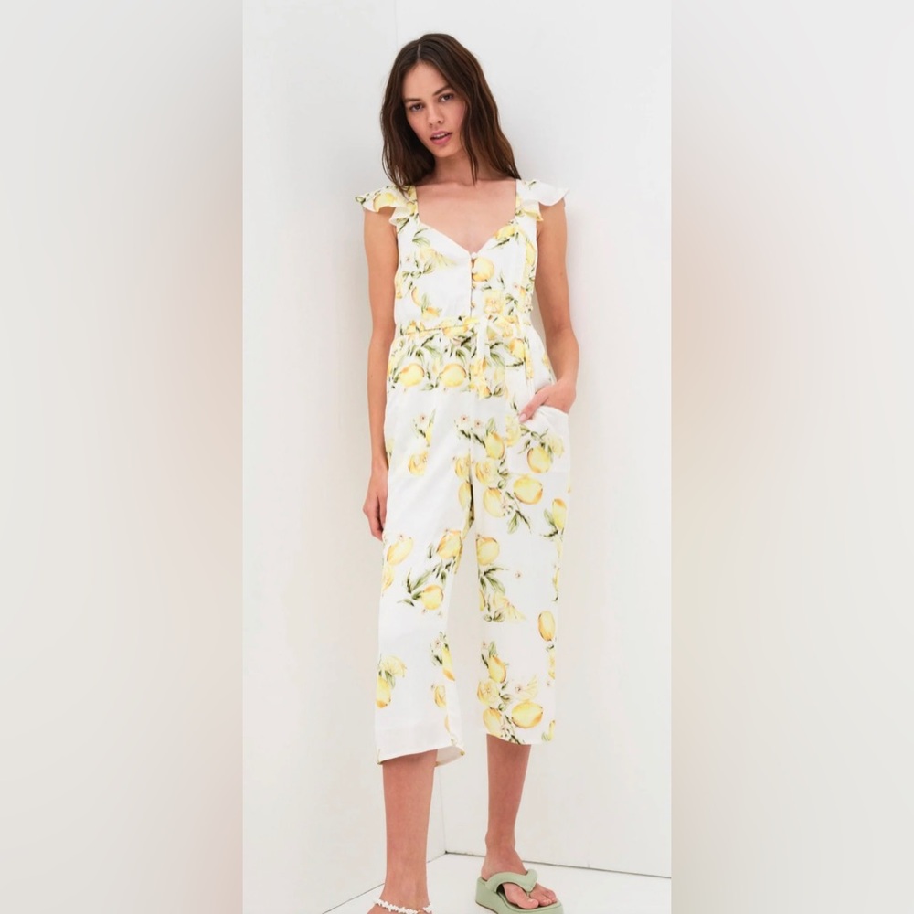For Love & Lemons Limonada Jumpsuit